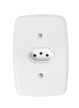 CONJ 2 TOMADA 3 PINOS 20A IDEALE (3214) - PLUZIE