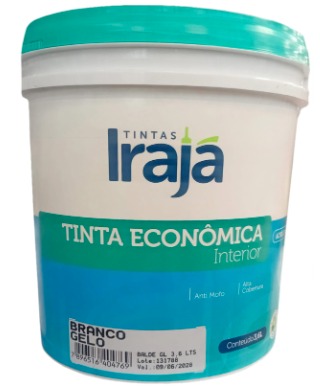 LATEX ACRILICO BRANCO GELO 3,6 L INTERIOR GALAO - IRAJA