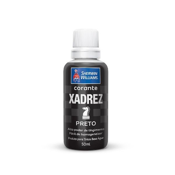 CORANTE LIQUIDO XADREZ PRETO 50 ML - SHERWIN WILLIAMS