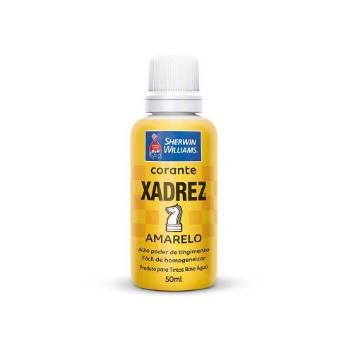 CORANTE LIQUIDO XADREZ AMARELO 50 ML - SHERWIN WILLIAMS