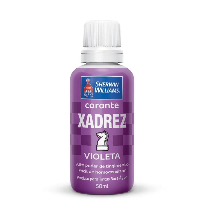CORANTE LIQUIDO XADREZ VIOLETA 50 ML - SHERWIN WILLIAMS