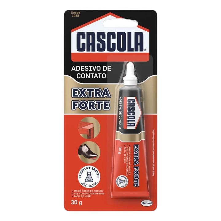 CASCOLA ADESIVO DE CONTATO 30 G BLISTER  - HENKEL