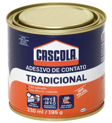 CASCOLA ADESIVO DE CONTATO 195 G - HENKEL