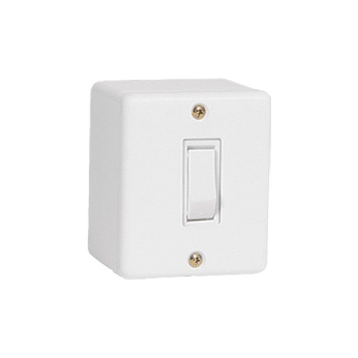 BOX BRANCA CONJ 1 INTERRUPTOR PARALELO  (6322) - ILUMI