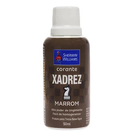 CORANTE LIQUIDO XADREZ MARROM 50 ML - SHERWIN WILLIAMS
