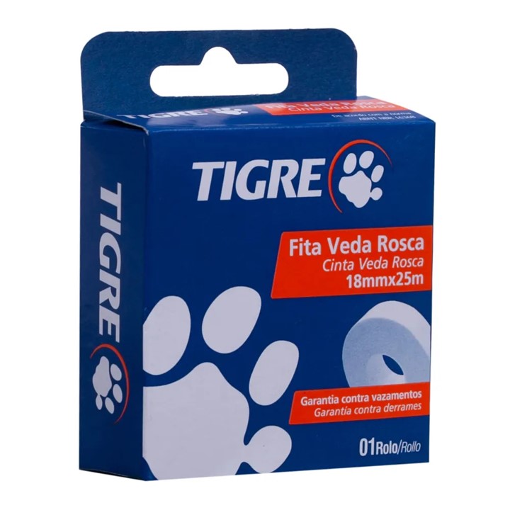 FITA VEDA ROSCA 18 X 25 M - TIGRE