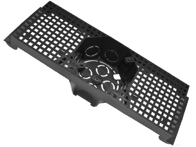 CAIXA LAJE 30 CM PRETA (1010) - INJEREST