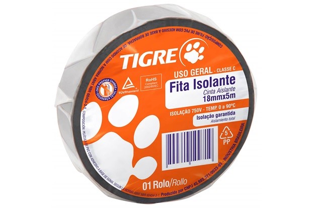FITA ISOLANTE 05 M - TIGRE